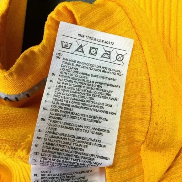 NWT Adidas Mens Yellow Cap Sleeve Slim Football Jersey Top Size Large - Picture 7 of 9